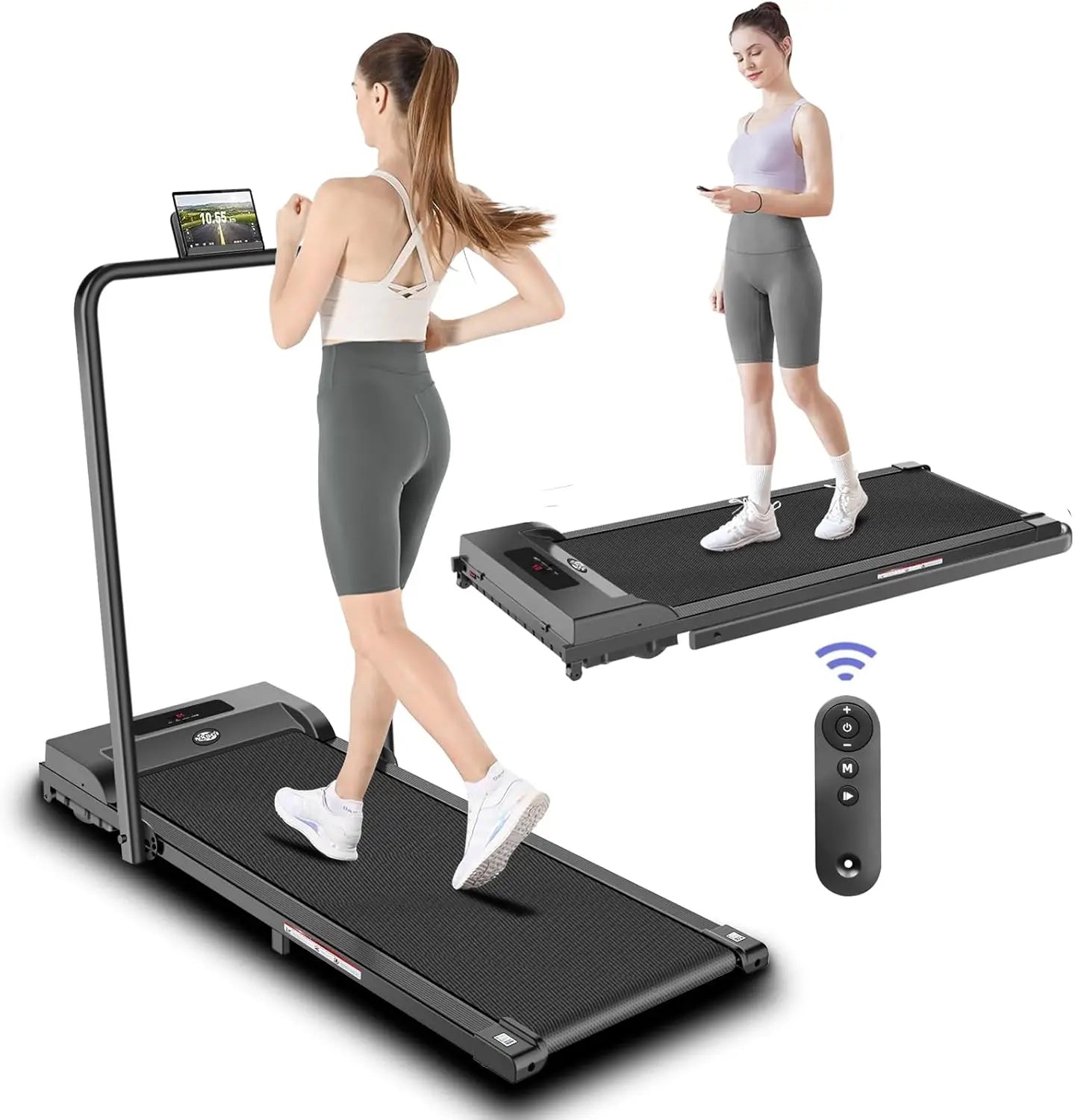 Compact FlexStride Pro Folding Under Desk Treadmill